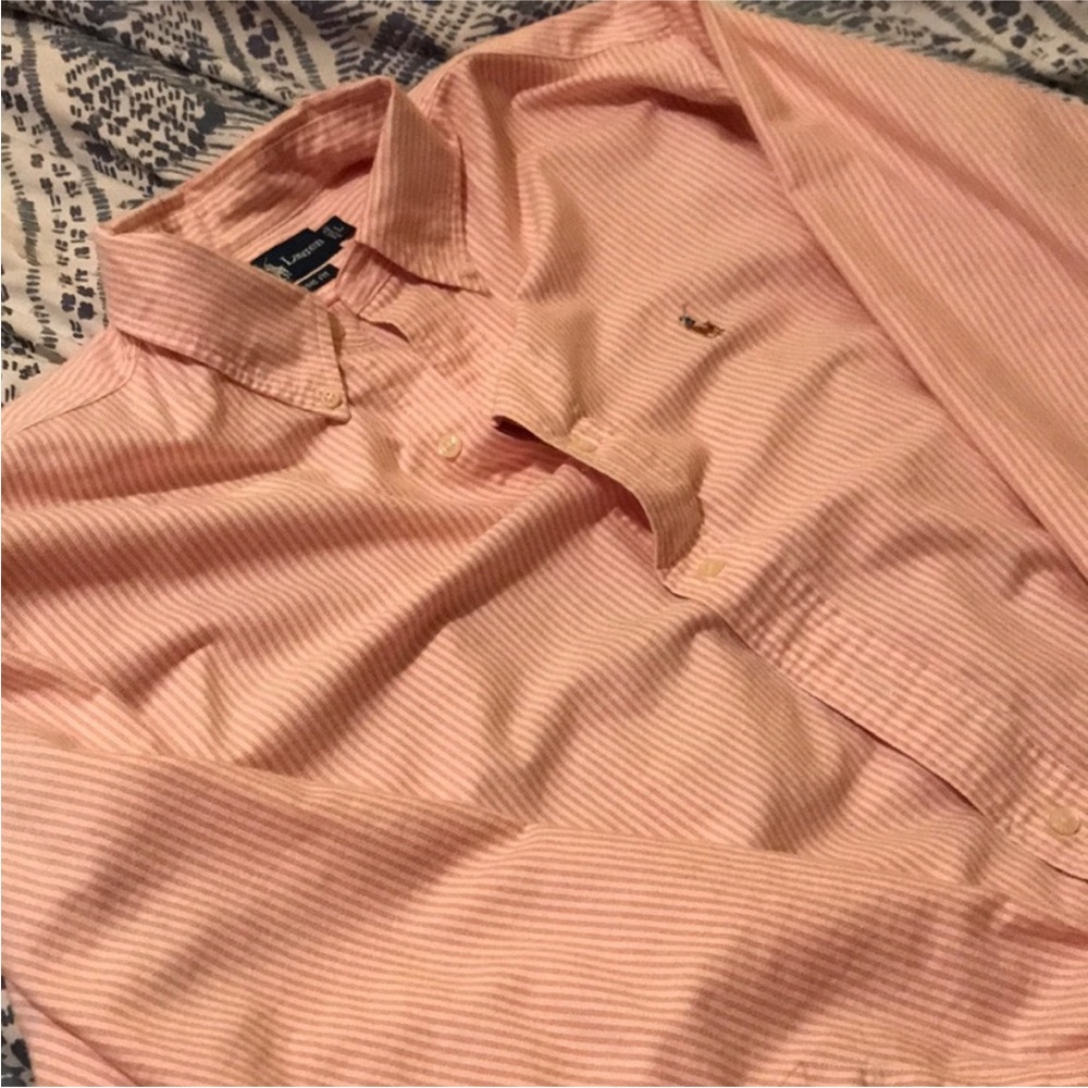 Men’s Ralph Lauren Striped Long Sleeve Oxford Button Down